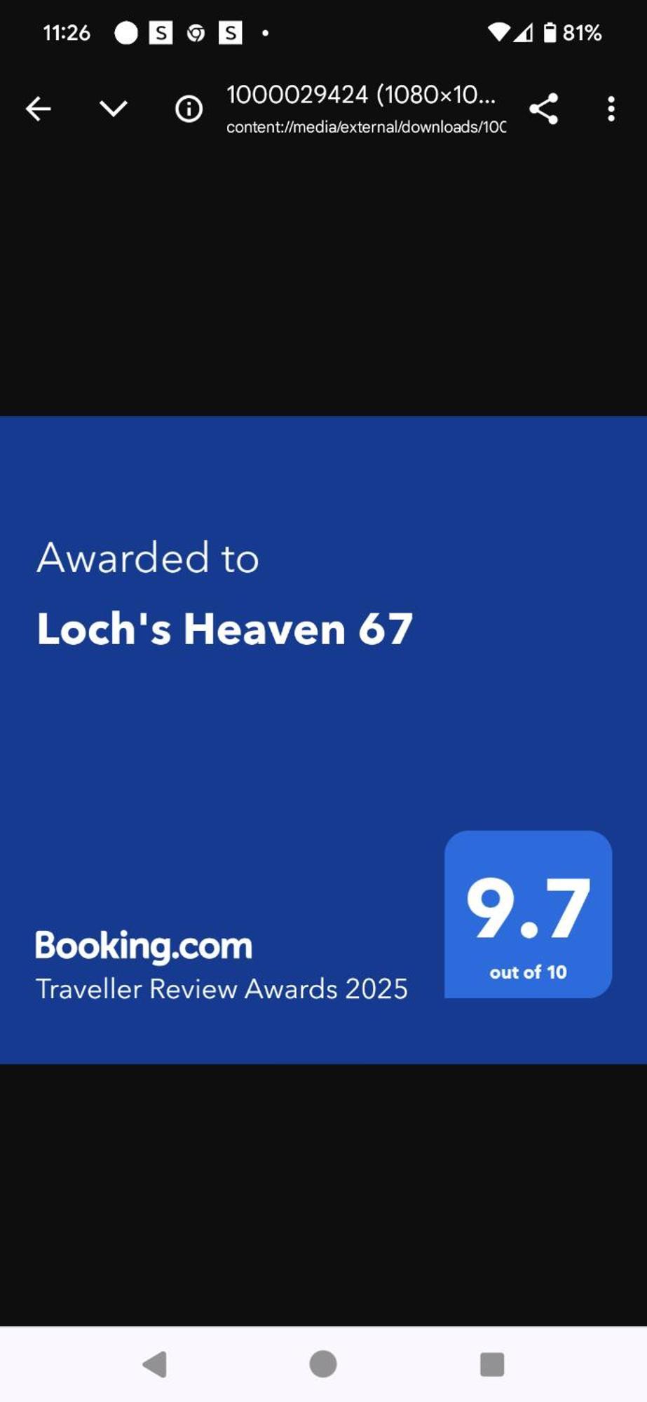 فيلا Loch'S Heaven 67 Balminnoch المظهر الخارجي الصورة